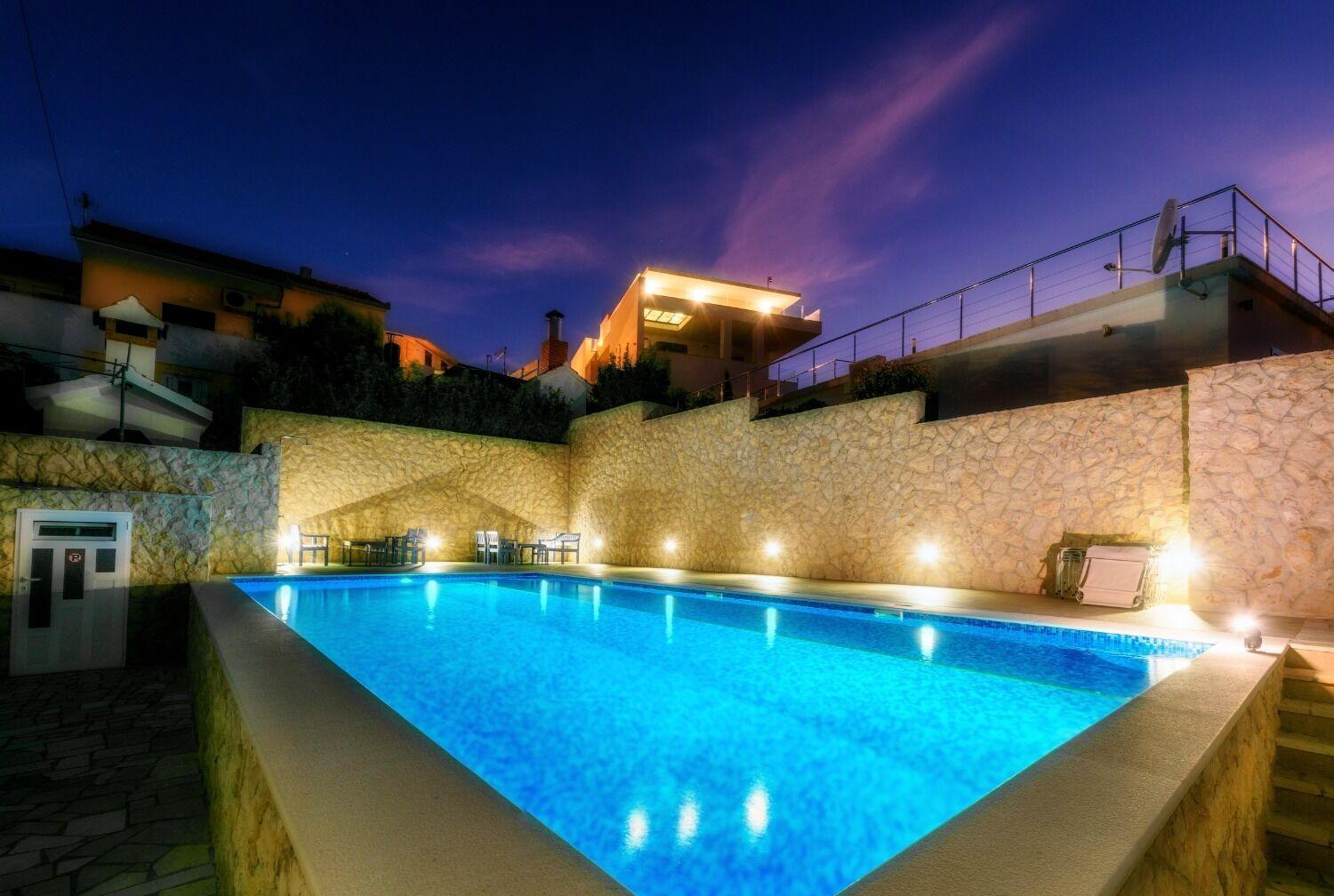 Apartments Bisernica-With Pool Razanj Bagian luar foto